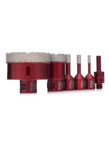 SET DE BURGHIE DIAMANTATE 5 PIESE, Kraft&Dele, KD11219 SET DE BURGHIE DIAMANTATE 5 PIESE, Kraft&Dele, KD11219