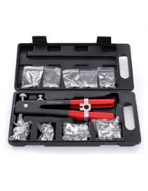 Set de nituire manuala pentru nituri filetate 106 buc., Kraft&Dele, KD10555