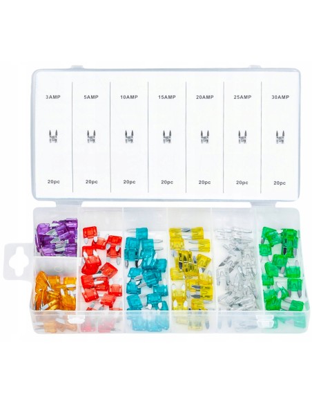 Sigurante auto 140 buc. 3-30A, Kraft&Dele, KD1301