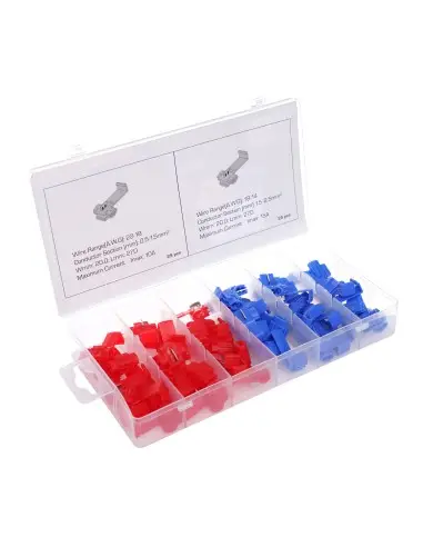 Set de conectori rapizi pentru cabluri 50 buc., Kraft&Dele, KD10481