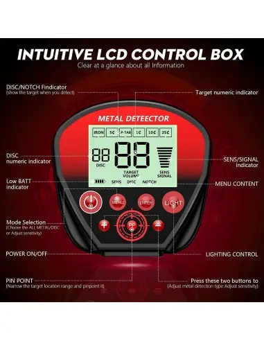 Detector de metale, Kraft&Dele, KD10414