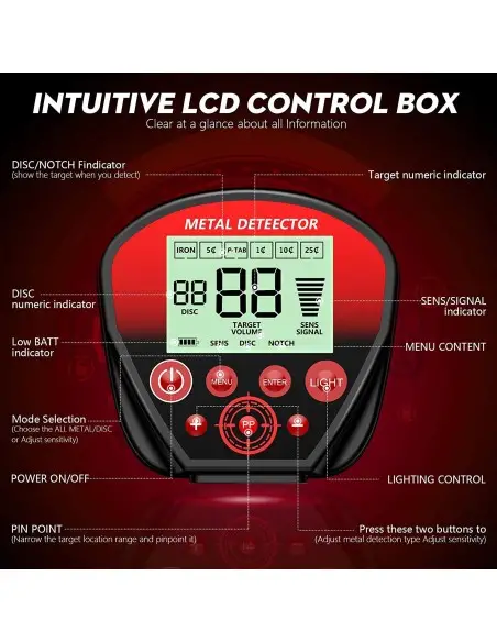 Detector de metale, Kraft&Dele, KD10414