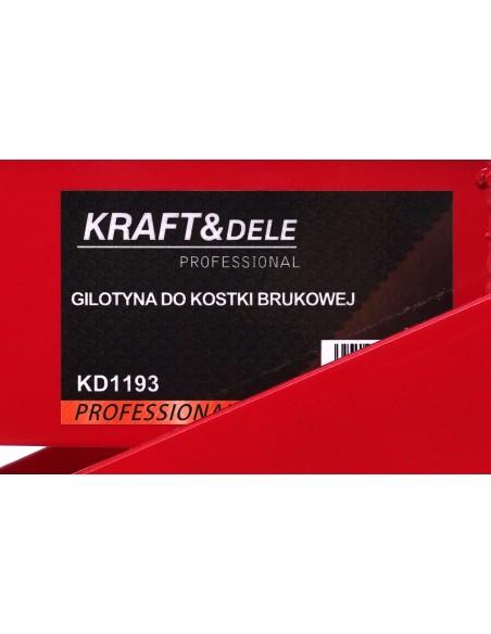 Ghilotina pentru pavaj din caramida, Kraft&Dele, KD1193 Ghilotina pentru pavaj din caramida, Kraft&Dele, KD1193