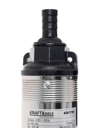 Pompa de adancime cu surub 85M 0,85kW, Kraft&Dele, KD1705 Pompa de adancime cu surub 85M 0,85kW, Kraft&Dele, KD1705