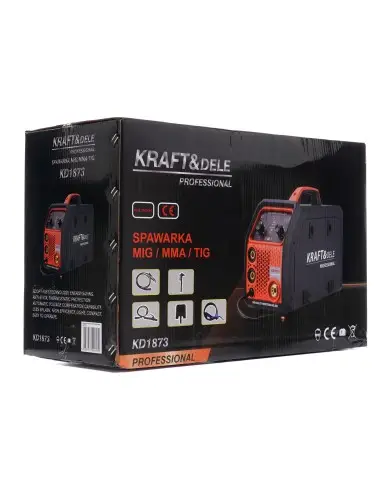 Aparat de sudura MIG/MMA/TIG, Kraft&Dele, KD1873
