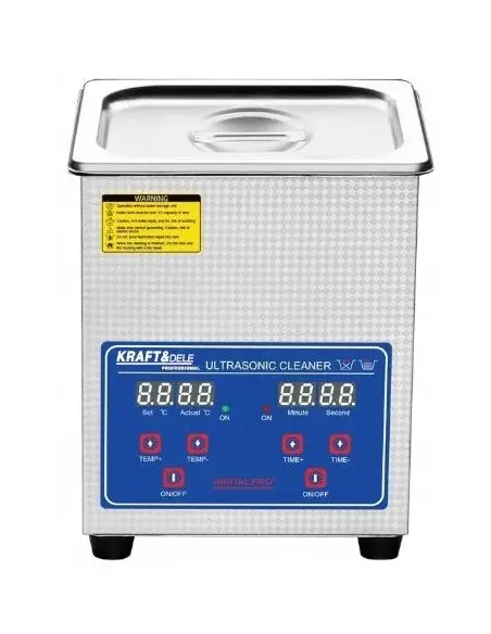 APARAT DE CURATARE CU ULTRASUNETE 2L, Kraft&Dele, KD500 APARAT DE CURATARE CU ULTRASUNETE 2L, Kraft&Dele, KD500