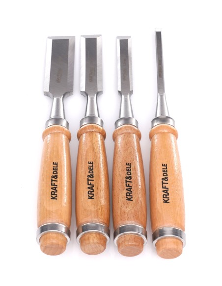 Dalta pentru lemnarie 4 buc., Kraft&Dele, KD11770 Dalta pentru lemnarie 4 buc., Kraft&Dele, KD11770