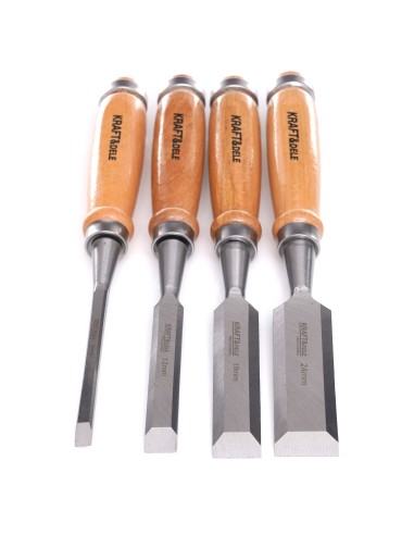 Dalta pentru lemnarie 4 buc., Kraft&Dele, KD11770 Dalta pentru lemnarie 4 buc., Kraft&Dele, KD11770