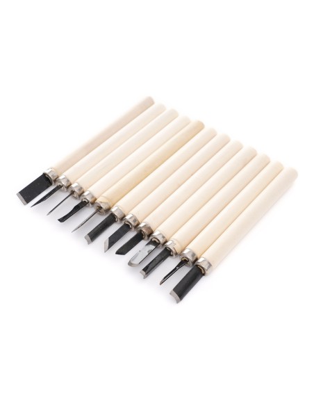 Daltele de sculptat 12 buc., Kraft&Dele, KD11774