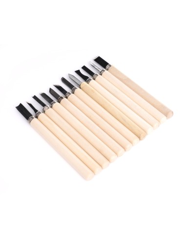 Daltele de sculptat 12 buc., Kraft&Dele, KD11774