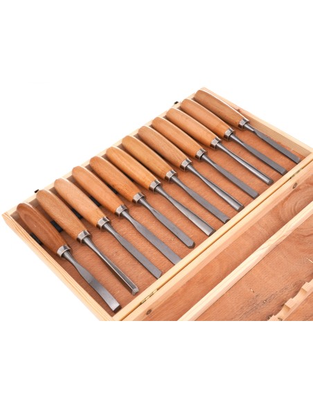 Dalti pentru sculptura 12 buc., Kraft&Dele, KD11775