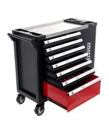 Dulap scule, Kraft&Dele, 299 piese, 7 sertare, KD1068