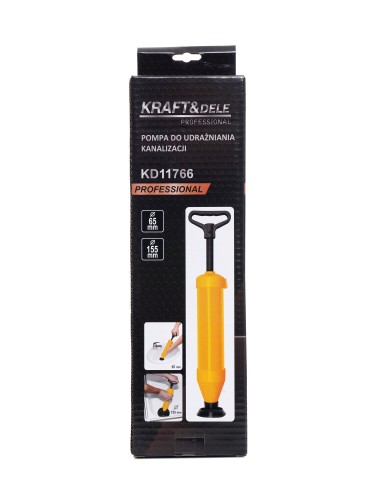 Pompa de desfundare canalizare, Kraft&Dele, KD11766 Pompa de desfundare canalizare, Kraft&Dele, KD11766