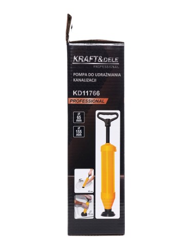 Pompa de desfundare canalizare, Kraft&Dele, KD11766 Pompa de desfundare canalizare, Kraft&Dele, KD11766