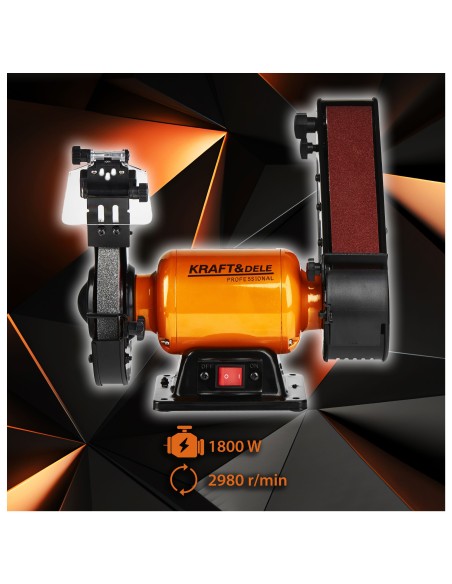 Polizor de banc 1800W, Kraft&Dele, KD568