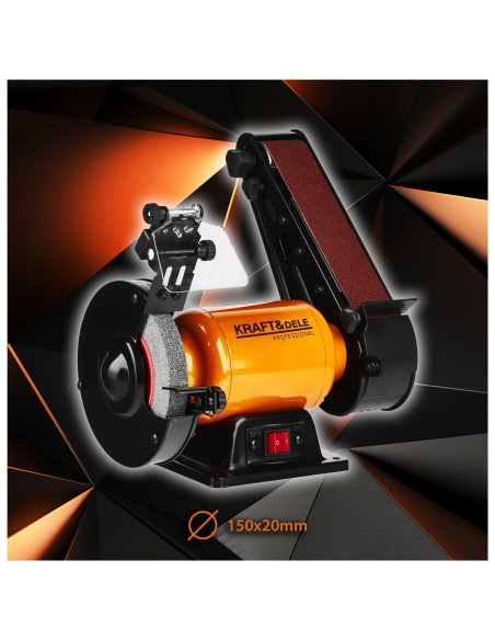 Polizor de banc 1800W, Kraft&Dele, KD568