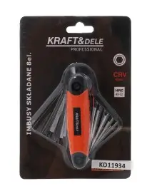 Imbusy Pliabile 8buc, Kraft&Dele, KD11934