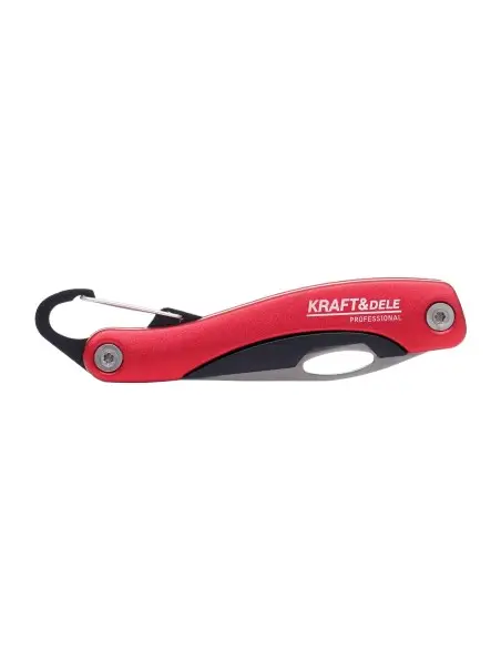 Cuțit pliabil cu carabiniera, Kraft&Dele, KD10878