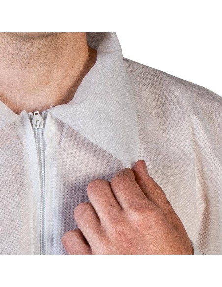 Hanorac de protectie, din polipropilena, de unica folosinta BFILS RAW-POL - Unica folosinta Hanorac de protectie, din polipropilena, de unica folosinta BFILS RAW-POL - Unica folosinta