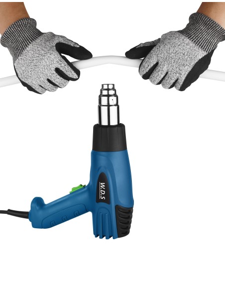 Pistol de aer cald electric 2200W, Kraft&Dele, WDS2511