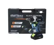 CHEIE DE IMPACT CU ACUMULATOR 21V - SET CU DOUA CAPETE, KD3407