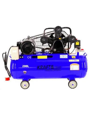 Compresor de ulei 200L 3 Pistoane 400V, Kraft&Dele, KD4064