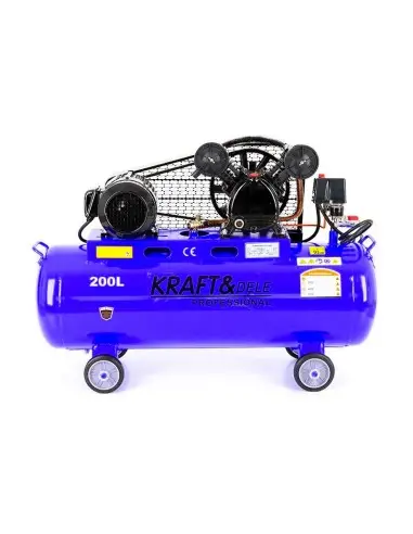 Compresor de ulei 200L 2 Pistoane 400V, Kraft&Dele, KD4063