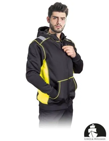 LH-TROTTEL-Jacheta de protectie softshell reflectorizanta Leber & Hollman - Geaca reflectorizanta