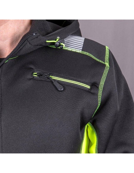 LH-TROTTEL-Jacheta de protectie softshell reflectorizanta Leber & Hollman - Geaca reflectorizanta