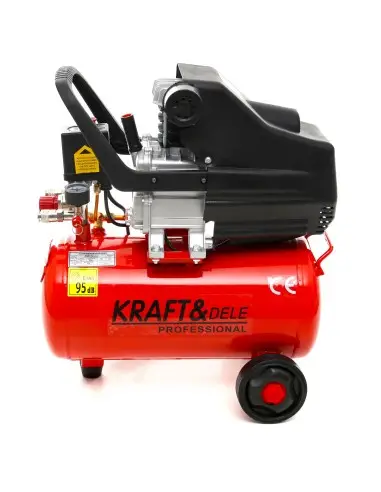 Compresor aer KRAFT&DELE KD400-k3 24L 8 bar cu accesorii