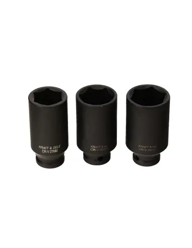 SET DE CAPETE DE IMPACT 1/2" 10-32 mm 16 buc., KD11749
