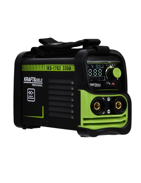 Aparat de sudura invertor 330A MMA TIG LIFT VRD, Kraft&Dele, KD1783