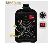 Aparat de sudura invertor 330A MMA TIG LIFT VRD, Kraft&Dele, KD1783