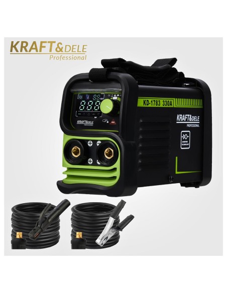 Aparat de sudura invertor 330A MMA TIG LIFT VRD, Kraft&Dele, KD1783