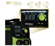 Aparat de sudura invertor 330A MMA TIG LIFT VRD, Kraft&Dele, KD1783