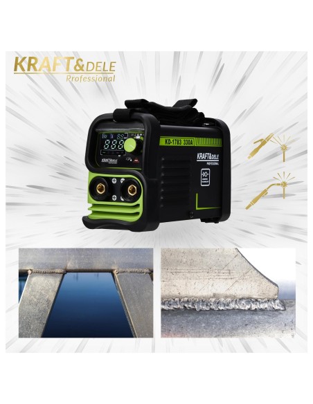 Aparat de sudura invertor 330A MMA TIG LIFT VRD, Kraft&Dele, KD1783