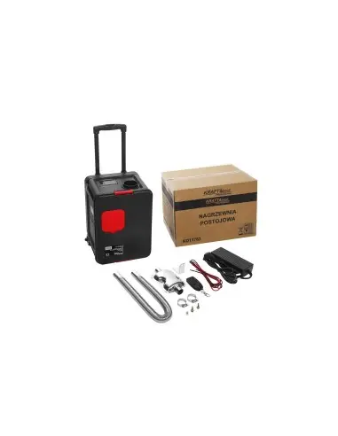 Incalzitor Mobil Stationar cu Ulei LCD 9kW Telecomanda, KD11783