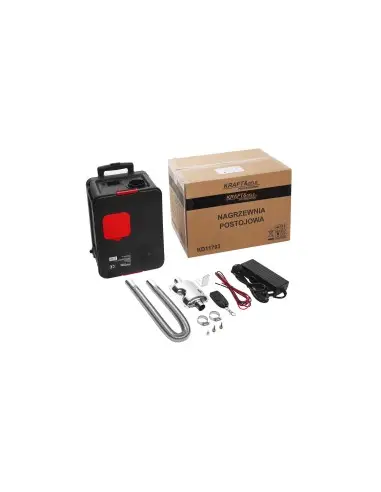 Incalzitor Mobil Stationar cu Ulei LCD 9kW Telecomanda, KD11783