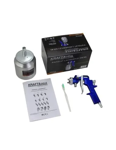 Pistol de vopsit 600ml, Kraft&Dele, KD2114