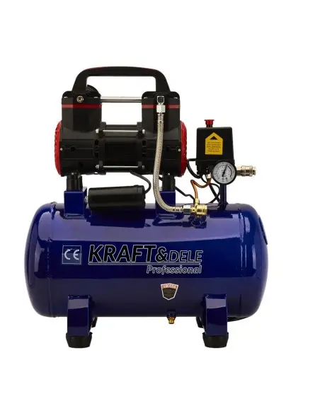Compresor fara ulei 24L 1390W 220L/MIN, Kraft&Dele, KD2128 Compresor fara ulei 24L 1390W 220L/MIN, Kraft&Dele, KD2128