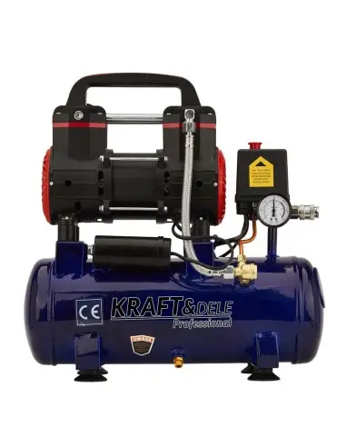 Compresor fara ulei 9L 1200W 155L/MIN, Kraft&Dele, KD2127