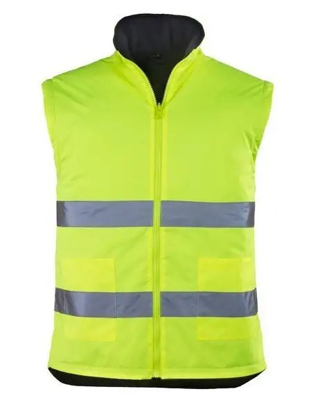 Geaca de protectie 4 in 1 reflectorizanta ROADWAY FLUO GANTELINE Coverguard - Geaca reflectorizanta