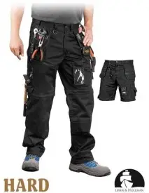 Pantaloni de protectie 2 in 1 LH-PEAKER pentru lucru RAW-POL - Pantaloni de lucru