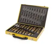 Set de burghie TITANIU 170 buc., Powermat, PM0336