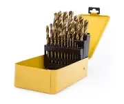 Set de burghie TITANIUM 25 buc., Powermat, PM0334