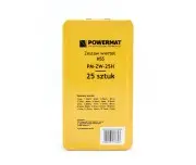 Set de burghie HSS 25 buc., Powermat, PM0333