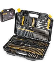 Set de burghie si biti 246 piese, Powermat, PM0702
