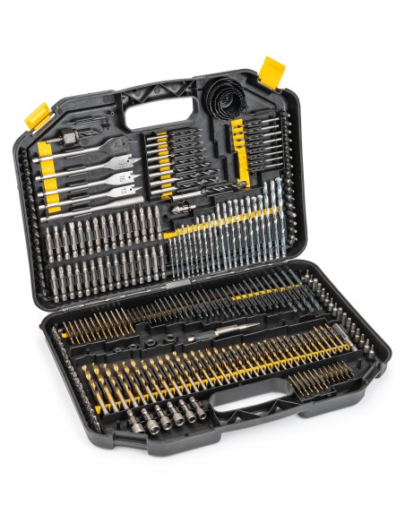 Set de burghie si biti 246 piese, Powermat, PM0702