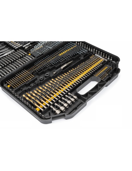 Set de burghie si biti 246 piese, Powermat, PM0702