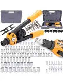 Riveta manuala pentru nituri filetate M3-M12, Powermat, PM0768